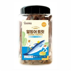 주오 열빙어 트릿 고양이 간식 80g, 1개, 열빙어맛