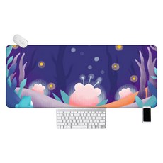 네추럴 마우스장패드 30 x 80 x 0.3 cm, TYPE26, 1개