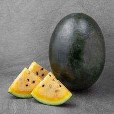 산지직송 수토마켓 블랙망고 수박, 4kg미만, 1개