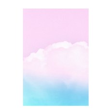 걸어두면 갤러리가 되는 패브릭 포스터, 02 핑크하늘
