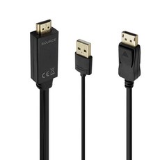 랜스타 HDMI to DisplayPort 모니터케이블, 1m, 1개