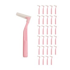 치간타임 치간칫솔 SSS SS I형 L형 리필타입 본품 전용케이스+휴대용칫솔 1세트 48개입 0.8mm 상품 이미지