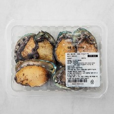 로켓프레시] 바다자리 생물 전복 대 5~7미 냉장, 500g, 1개