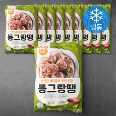 삼양 동그랑땡 (냉동), 1000g, 10개