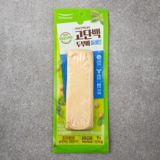 풀무원 고단백 두부바 플레인, 60g, 1개