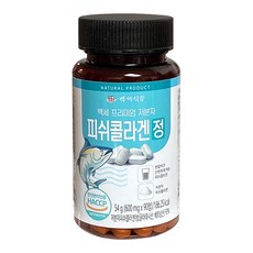 백세식품 프리미엄 저분자 피쉬콜라겐정, 92g, 1개