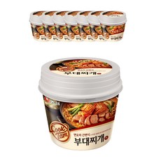 쿡탐 부대찌개면 221g, 8개