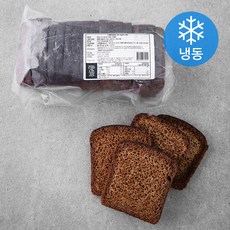 검정 호밀빵 (냉동), 600g, 1개