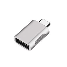 라온엘앤씨 라온 C Type to USB3.0 논슬립 OTG젠더 RG-7550, Silver