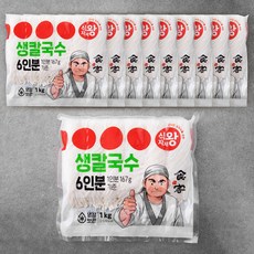 식자재왕 생칼국수, 1kg, 10개