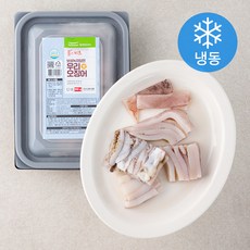 풀무원 풀스키즈 보성녹차담은 우리 오징어 1 x 5 cm (냉동), 500g, 1개