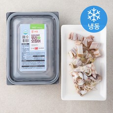 풀무원 풀스키즈 보성녹차담은 우리 미니 오징어 1 x 2 cm (냉동), 500g, 1개