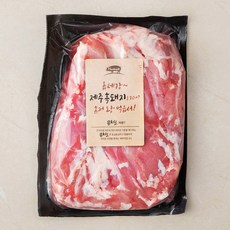 몬트락 제주 흑돼지 뒷다리 제육용 (냉장), 600g, 1개