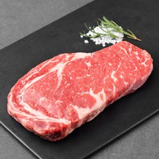 푸드랩플러스 호주산 곡물 립아이 등심 스테이크컷 (냉장), 300g, 1개