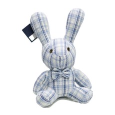 네이처타임즈 고급 토끼 봉제 인형, 블루스트라이프, 28cm