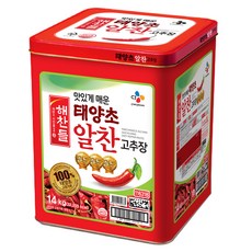 해찬들 태양초 알찬 고추장, 14kg, 1개