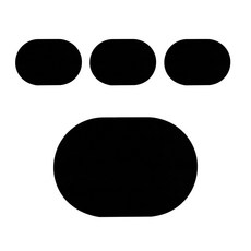 타원형테이블매트