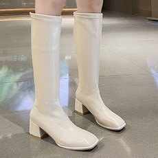 아이보리롱부츠