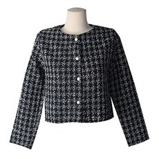 트위드블라우스