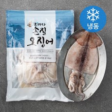 오바다 국내산 손질오징어 (냉동), 600g (3미), 1개
