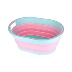 반려동물 접이식 욕조, 핑크(AG-02), 1개