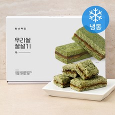 청년떡집 우리쌀 꿀설기 쑥 (냉동), 60g, 6입