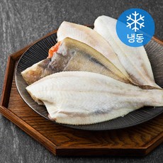 국내산 알배기 손질 가자미 (냉동), 800g, 1개