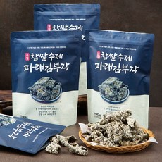 주일 찹쌀 수제 파래김부각, 100g, 4개