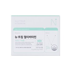 종합 영양제-추천-뉴트립 멀티비타민 51g, 1개, 60정