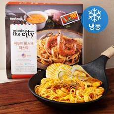 프레시지 미싱더시티 씨푸드 비스크 파스타 (냉동), 695g, 1팩