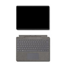 마이크로소프트 2022 Surface Pro8 13 + 플래티넘 타입커버, 블랙, 코어i7, 256GB, 16GB, WIN11 Home, 8PV-00030