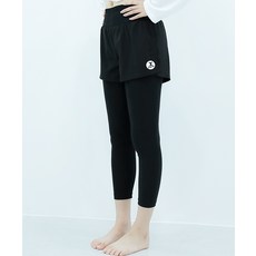 어썸블리 여성용 로하트임 8부 반바지 워터레깅스 - 이미지 3