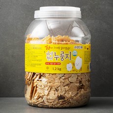 자연다움 쌀눈이 살아있는 바삭 현미 누룽지, 1.2kg, 1통