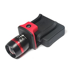 BLACK WOLF Caplight LED 頭燈 LC-206, 紅色, 1個