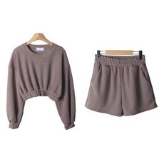 니트반바지세트