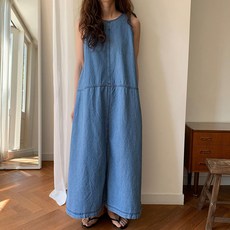 데님롱원피스