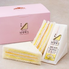 치엔바오 대만식 샌드위치 햄치즈 81g x 4개 + 카야 57g x 4개, 1세트
