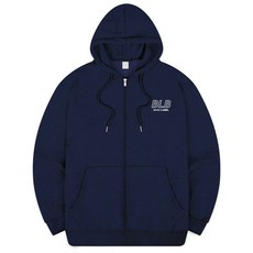 베이직라벨 남성용 기본스트록 후드집업 BHD_0009