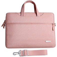 솔룸 노트북 가방 + 어깨끈, 핑크