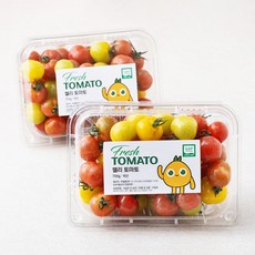 우일팜 GAP 인증 젤리 토마토, 700g, 2팩