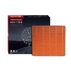  자동차 활성탄 에어컨필터 모드필터, H20, 1개 