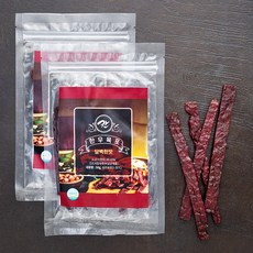 칸 한우 육포 담백한맛, 2개, 50g