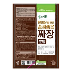 풀무원 풀스키친 현미유로 만든 솜씨좋은 짜장분말, 1kg, 1개