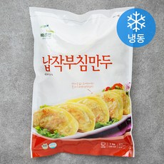 납작부침만두 (냉동), 1kg, 1개