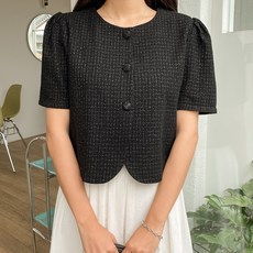 크롭트위드자켓