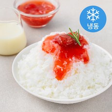 프레시밸런스 홈빙수키트 딸기 & 우유 (냉동), 210g, 1개