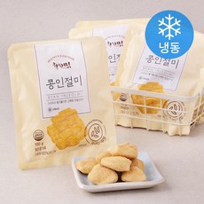 착한떡 포켓 콩인절미 (냉동), 6팩, 100g