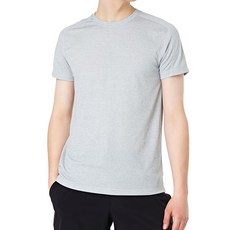 안다르 남성용 멜란지 숏슬리브 티셔츠