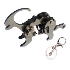 soonZAM 鋼現實銀3D DIY塑料型52 VICE DRAGON KEY RING, 1個