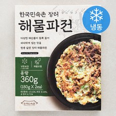 한국민속촌 해물파전 (냉동), 360g, 1개